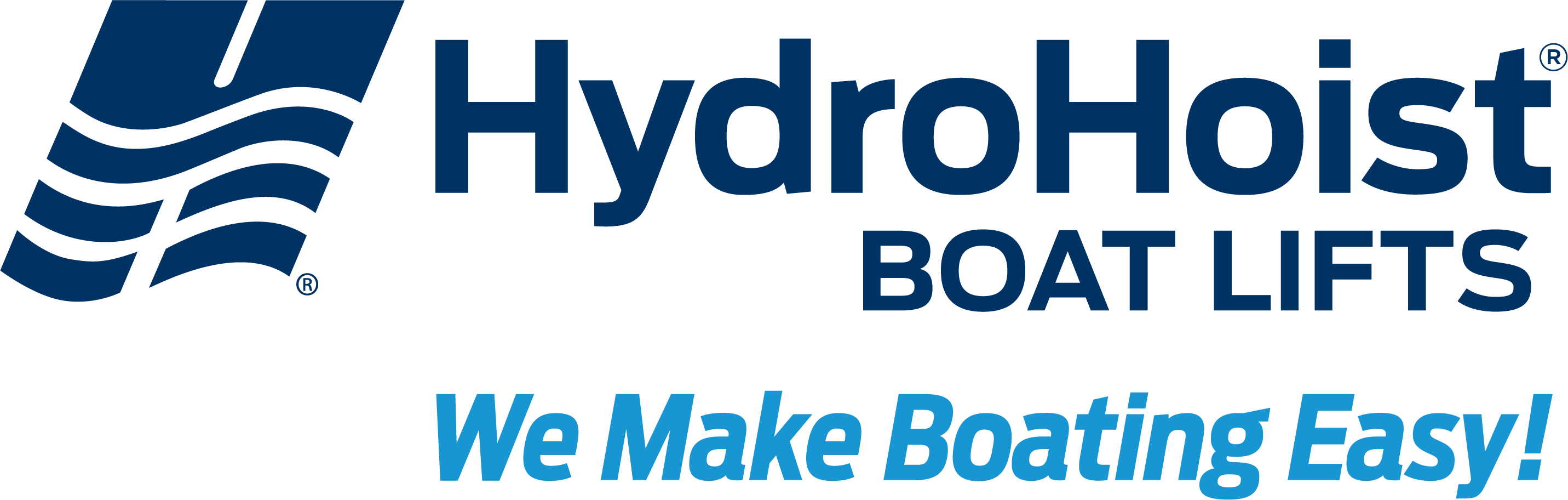 HydroHoist boat lift systems official logo