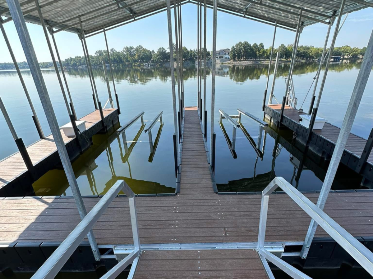 Boat dock repair and replacement for a waterfront property